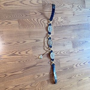 Women’s gold and jewelled belt